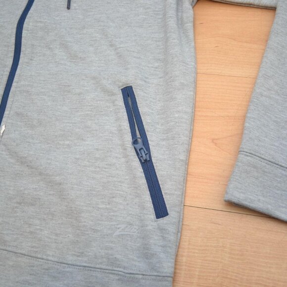 NFL New England Patriots Men's Full Zip Hooded Sweater BNWT SMALL - Picture 2 of 6